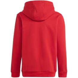 Bluza dla dzieci adidas Tiro 23 League Sweat Hoodie czerwono-biała HS3607