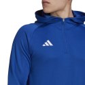 Bluza męska adidas Tiro 23 Competition Hoodie niebieska HU1349