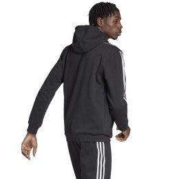 Bluza męska adidas Tiro 23 League Sweat Hoodie czarno-biała HS3598