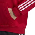 Bluza męska adidas Tiro 23 League Sweat Hoodie czerwono-biała HS3600