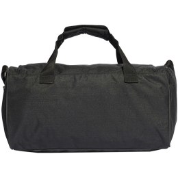 Torba adidas Essentials Linear Duffel Medium czarno-biała HT4743