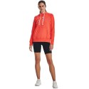 Bluza damska Under Armour Rival Fleece HB Hoodie pomarańczowa 1356317 877