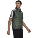 Kamizelka męska adidas Essentials Down Vest zielona HK4650