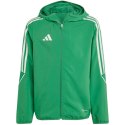 Kurtka dla dzieci adidas Tiro 23 League Windbreaker zielona IA1625