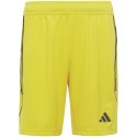 Spodenki dla dzieci adidas Tiro 23 League żólte IB8095