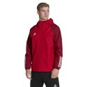 Kurtka męska adidas Tiro 23 Competition All Weather czerwona HE5653