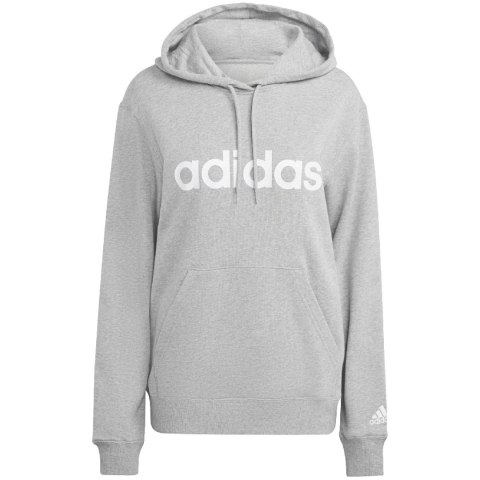 Bluza damska adidas Essentials Linear szara IC6884