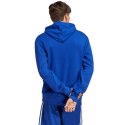 Bluza męska adidas Essentials French Terry Big Logo Hoodie niebieska IC9366