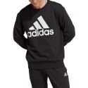 Bluza męska adidas Essentials French Terry Big Logo czarna IC9324