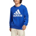 Bluza męska adidas Essentials French Terry Big Logo niebieska IC9325