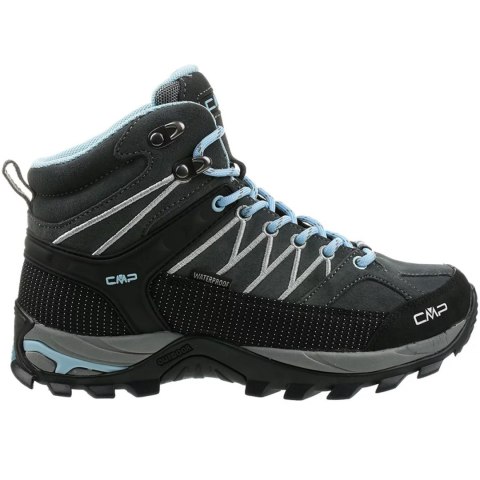 Buty trekkingowe damskie CMP Rigel Mid WP szaro-niebieskie 3Q1294677BD Buty trekkingowe damskie CMP Rigel Mid WP szaro-niebieskie 3Q1294677BD