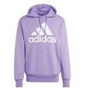 Bluza męska adidas Essentials French Terry Big Logo Hoodie fioletowa IC9368