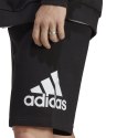 Spodenki męskie adidas Essentials Big Logo French Terry czarne IC9401