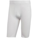 Spodenki męskie adidas Techfit Aeroready Short Tights białe HP0611