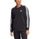 Bluza damska adidas Essentials 3-Stripes czarna IC8766