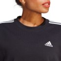 Bluza damska adidas Essentials 3-Stripes czarna IC8766