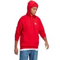 Bluza męska adidas Essentials Fleece Hoodie czerwona H47018