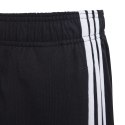 Spodenki dla dzieci adidas Essentials 3-Stripes Knit czarne HY4714