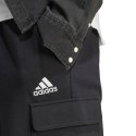 Spodenki męskie adidas Essentials French Terry Cargo czarne HA4338