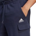 Spodenki męskie adidas Essentials French Terry Cargo granatowe HA4339