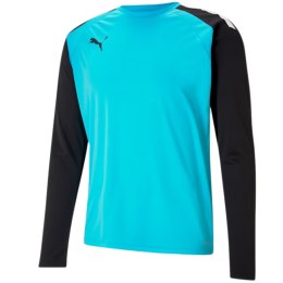 Bluza bramkarska męska Puma teamPACER GK LS niebiesko-czarna 704933 40