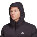 Kurtka męska adidas Helionic Hooded Down czarna HG8751