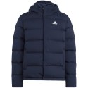 Kurtka męska adidas Helionic Hooded Down granatowa HG8750