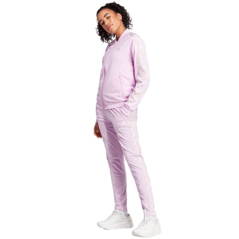 Dres damski adidas Essentials 3-Stripes różowy IJ8787 Dres damski adidas Essentials 3-Stripes różowy IJ8787