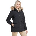 Kurtka damska adidas Parka Hooded Fur czarna IJ8260