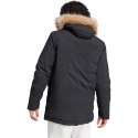 Kurtka męska adidas Parka Hooded Fur czarna IK0553