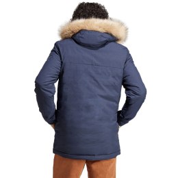 Kurtka męska adidas Parka Hooded Fur granatowa IK0552