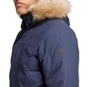 Kurtka męska adidas Parka Hooded Fur granatowa IK0552