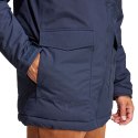 Kurtka męska adidas Parka Hooded Fur granatowa IK0552