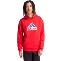 Bluza męska adidas FI BOS HD OLY czerwona IS8338