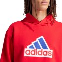 Bluza męska adidas FI BOS HD OLY czerwona IS8338