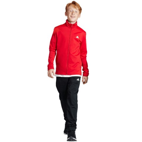 Dres dla dzieci adidas Essentials Big Logo Track Suit czerwono-czarny IJ6305 Dres dla dzieci adidas Essentials Big Logo Track Suit czerwono-czarny IJ6305