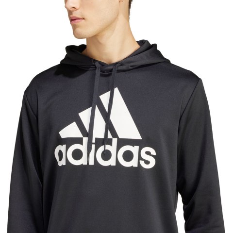 Dres męski adidas Terry Hooded Tracksuit czarny IP1610 Dres męski adidas Terry Hooded Tracksuit czarny IP1610