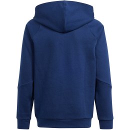 Bluza dla dzieci adidas Tiro 24 Hooded Sweat granatowa IR7504