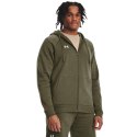 Bluza męska Under Armour Rival Fleece FZ Hoodie khaki 1379767 390