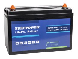 AKUMULATOR 12.8V/120AH/LIFEPO4-EP EUROPOWER