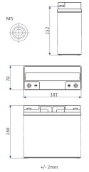 AKUMULATOR 12.8V/25AH/LIFEPO4-EP EUROPOWER