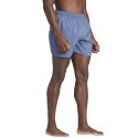 Spodenki kąpielowe męskie adidas Solid CLX Short-Length niebieskie IR6221