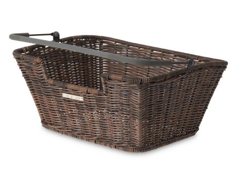 Kosz na tylny bagażnik BASIL CAPRI RATTAN LOOK MIK, MIK System, syntetyczny nature brown (NEW)