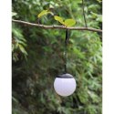 LAMPA SOLARNA PLASTIKOWA KULA WISZĄCA 20CM