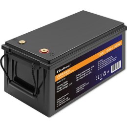 Qoltec Akumulator LiFePO4 Litowo-Żelazowo-Fosforanowy | 12.8V | 200Ah | 2560Wh | BMS