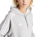 Bluza damska adidas Tiro 24 Hooded szara IR7509