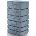 ZBIORNIK POJEMNIK NA WODĘ DESZCZÓWKĘ TOWER STONE 350L SMOOTH GRAY