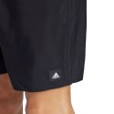 Spodenki kąpielowe męskie adidas Solid CLX Classic-Length czarne IA5379