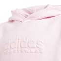 Bluza dla dzieci adidas ALLSZN GFX HD różowa IN2844