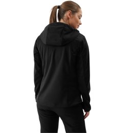 Kurtka damska softshell 4F F215 głęboka czerń 4FWSS24TSOFF215 20S